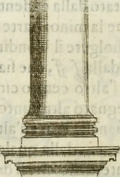 An illustration from Architettura civile demonstrativamente proportionata et accresciuta di nuove regole : con l'vso delle quali si facilita l'inventione d'ogni dovuta proportione nelli cinque ordini, e col ritrovamento d'vn nuovo strumento angolare, si da il modo à gl'operarij medesimi di pratticamente stabilire le sacome in ogni loro necessario contorno, 1686, leaf 321