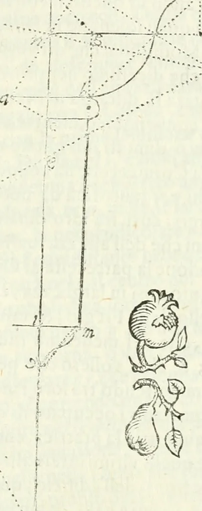 An illustration from Architettura civile demonstrativamente proportionata et accresciuta di nuove regole : con l'vso delle quali si facilita l'inventione d'ogni dovuta proportione nelli cinque ordini, e col ritrovamento d'vn nuovo strumento angolare, si da il modo à gl'operarij medesimi di pratticamente stabilire le sacome in ogni loro necessario contorno, 1686, leaf 414