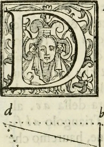 An illustration from Architettura civile demonstrativamente proportionata et accresciuta di nuove regole : con l'vso delle quali si facilita l'inventione d'ogni dovuta proportione nelli cinque ordini, e col ritrovamento d'vn nuovo strumento angolare, si da il modo à gl'operarij medesimi di pratticamente stabilire le sacome in ogni loro necessario contorno, 1686, leaf 67