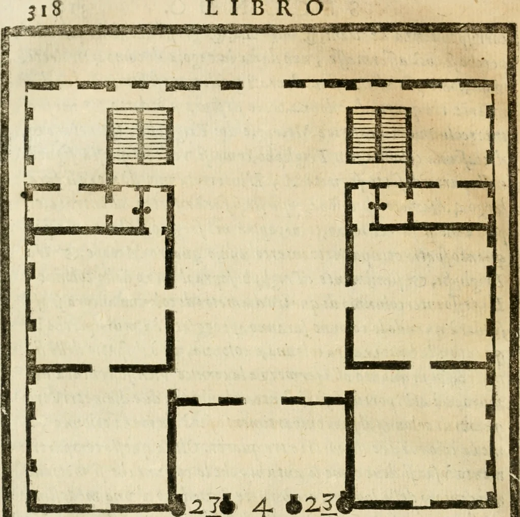 An illustration from Della architettura di Gioseffe Viola Zanini, padovano pittore et architetto, libri due : ne' quali con nuoua simmetria & facoltà si mostrano le giuste regole de i cinque ordini di detta architettura, & osseruationi de'più eccellenti architetti, che in quella habbiano dato ammaestramenti .., 1629, leaf 341