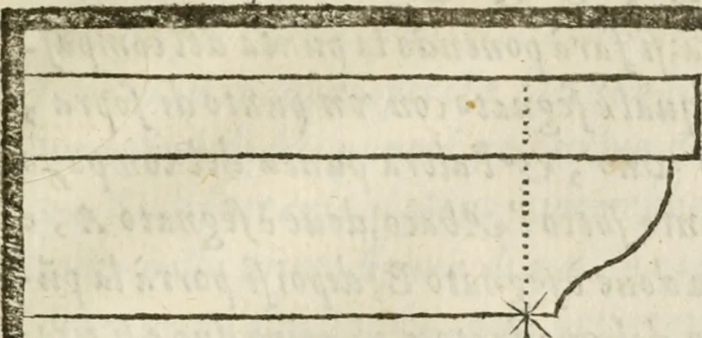 An illustration from Della architettura di Gioseffe Viola Zanini, padovano pittore et architetto, libri due : ne' quali con nuoua simmetria & facoltà si mostrano le giuste regole de i cinque ordini di detta architettura, & osseruationi de'più eccellenti architetti, che in quella habbiano dato ammaestramenti .., 1629, leaf 376