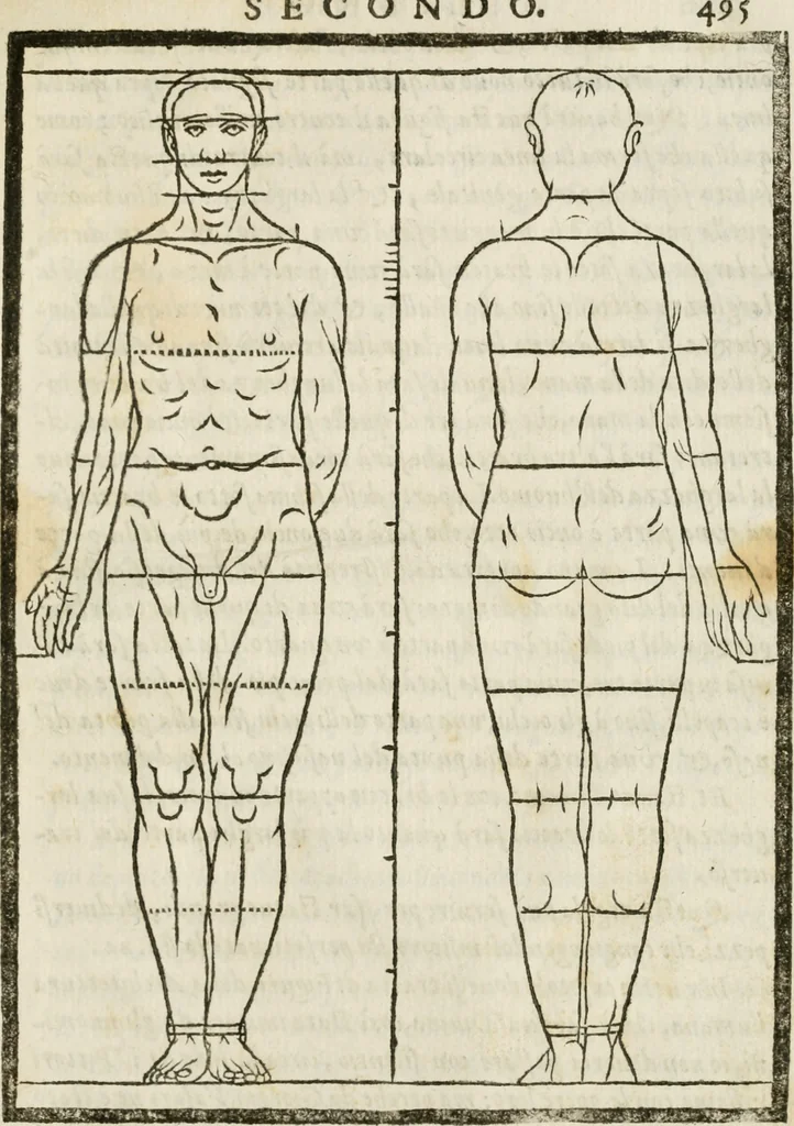An illustration from Della architettura di Gioseffe Viola Zanini, padovano pittore et architetto, libri due : ne' quali con nuoua simmetria & facoltà si mostrano le giuste regole de i cinque ordini di detta architettura, & osseruationi de'più eccellenti architetti, che in quella habbiano dato ammaestramenti .., 1629, leaf 518