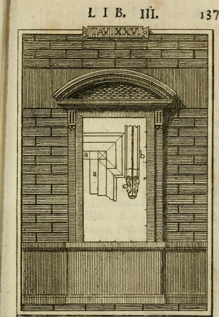 An illustration from Manuale d'architettura di Giovanni Branca, 1772, leaf 164