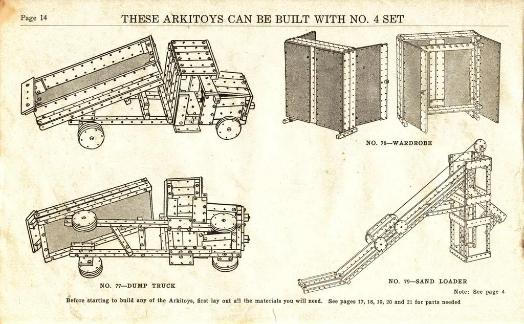An illustration from Arkitoy plan book., 1928, leaf 13
