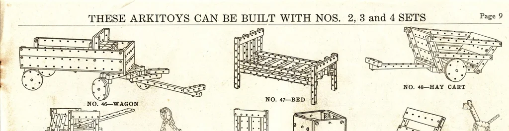 An illustration from Arkitoy plan book., 1928, leaf 8