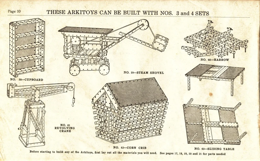 An illustration from Arkitoy plan book., 1928, leaf 9