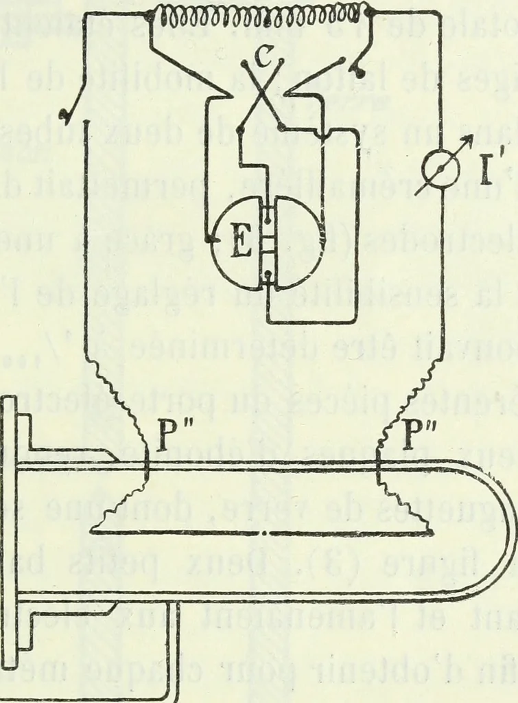 An illustration from Archives des sciences physiques et naturelles, 1896, leaf 464