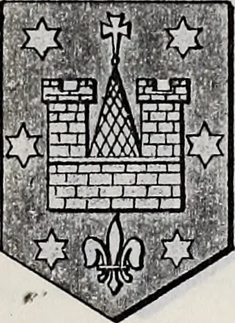 An illustration from Archives héraldiques suisses. Schweizer archiv für heraldik, 1887, leaf 158