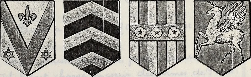 An illustration from Archives héraldiques suisses. Schweizer archiv für heraldik, 1887, leaf 160