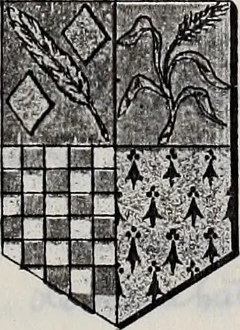 An illustration from Archives héraldiques suisses. Schweizer archiv für heraldik, 1887, leaf 160