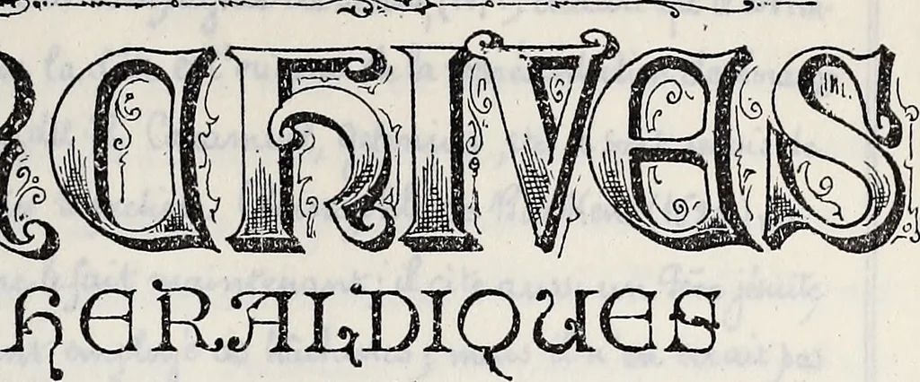 An illustration from Archives héraldiques suisses. Schweizer archiv für heraldik, 1887, leaf 26
