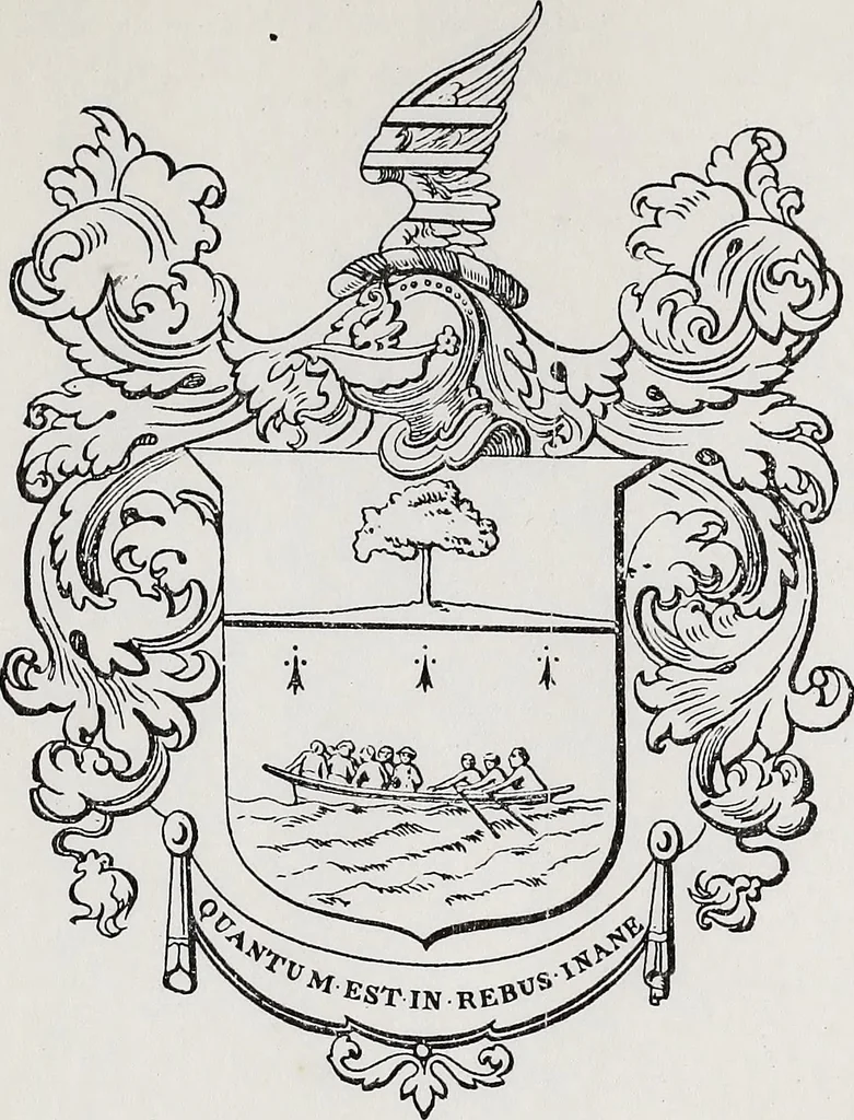 An illustration from Archives héraldiques suisses. Schweizer archiv für heraldik, 1890, leaf 118