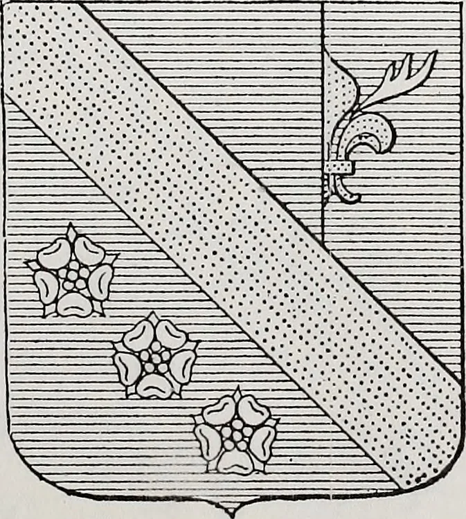 An illustration from Archives héraldiques suisses. Schweizer archiv für heraldik, 1890, leaf 122