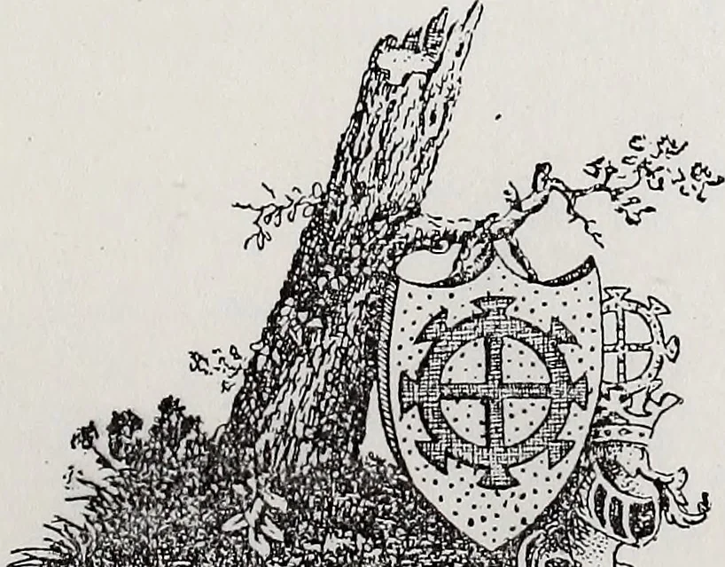 An illustration from Archives héraldiques suisses. Schweizer archiv für heraldik, 1890, leaf 166