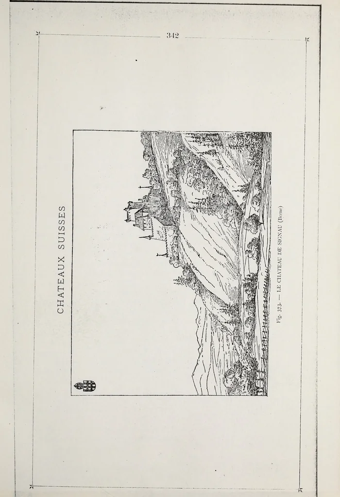 An illustration from Archives héraldiques suisses. Schweizer archiv für heraldik, 1890, leaf 38