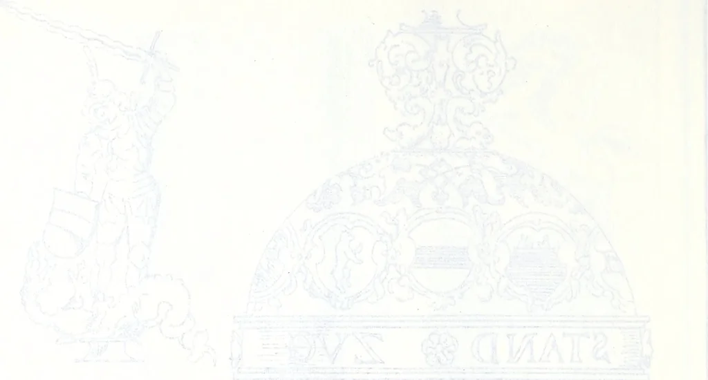 An illustration from Archives héraldiques suisses. Schweizer archiv für heraldik, 1890, leaf 47