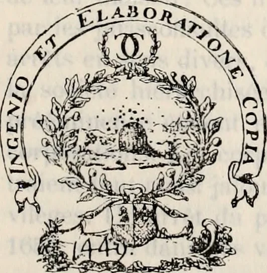 An illustration from Archives héraldiques suisses. Schweizer archiv für heraldik, 1887, leaf 146