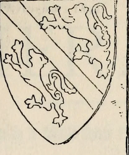 An illustration from Archives héraldiques suisses. Schweizer archiv für heraldik, 1887, leaf 60