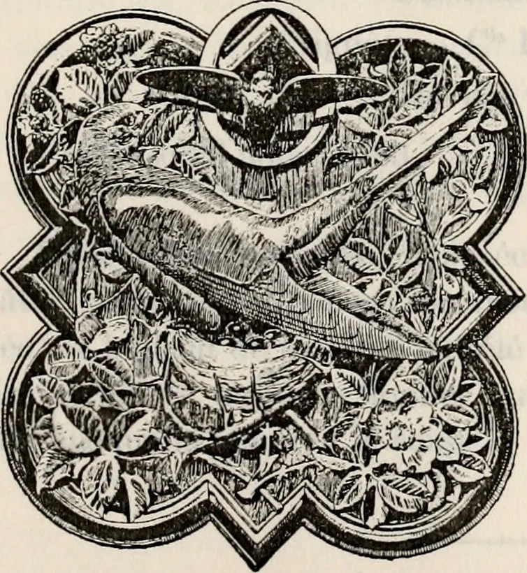 An illustration from Archives héraldiques suisses. Schweizer archiv für heraldik, 1887, leaf 70