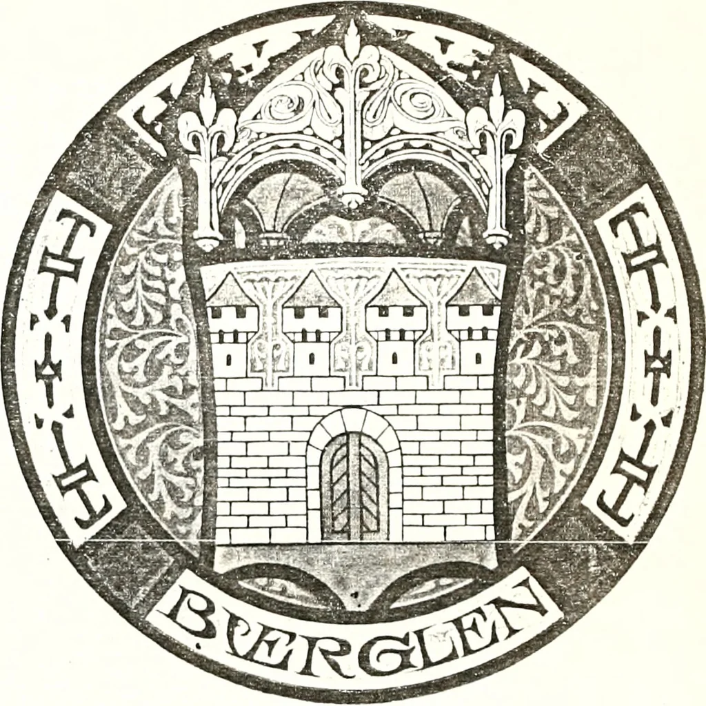 An illustration from Archives héraldiques suisses. Schweizer archiv für heraldik, 1887, leaf 458