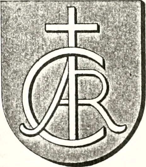 An illustration from Archives héraldiques suisses. Schweizer archiv für heraldik, 1887, leaf 616