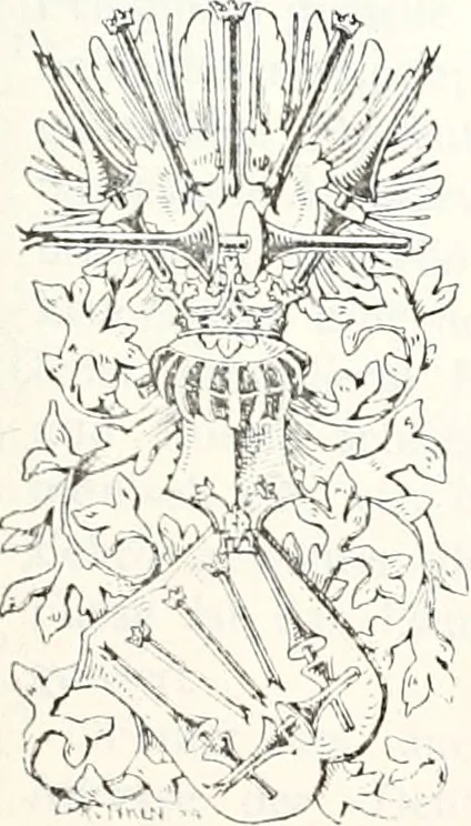 An illustration from Archiv für Stamm- und Wappenkunde, 1903, leaf 104
