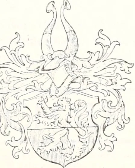 An illustration from Archiv für Stamm- und Wappenkunde, 1903, leaf 110