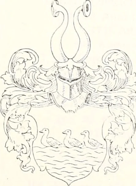 An illustration from Archiv für Stamm- und Wappenkunde, 1903, leaf 120