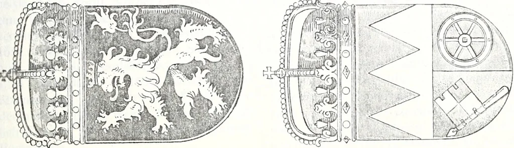An illustration from Archiv für Stamm- und Wappenkunde, 1903, leaf 142