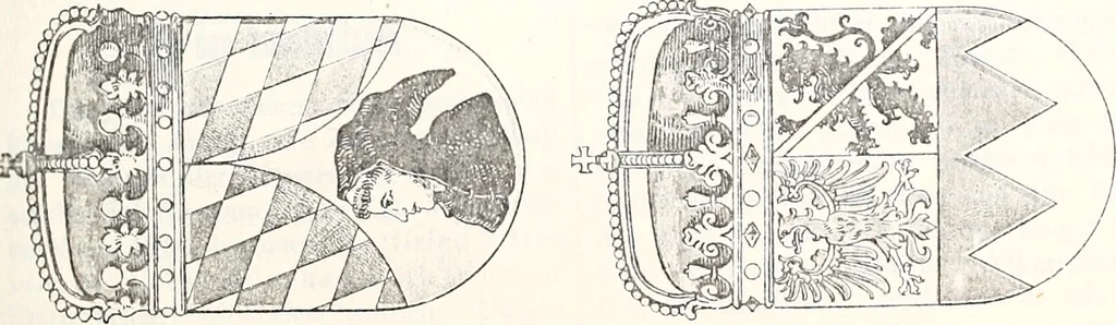 An illustration from Archiv für Stamm- und Wappenkunde, 1903, leaf 142