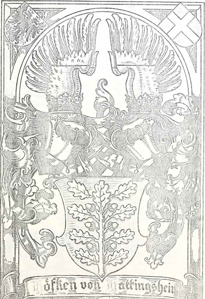 An illustration from Archiv für Stamm- und Wappenkunde, 1903, leaf 224