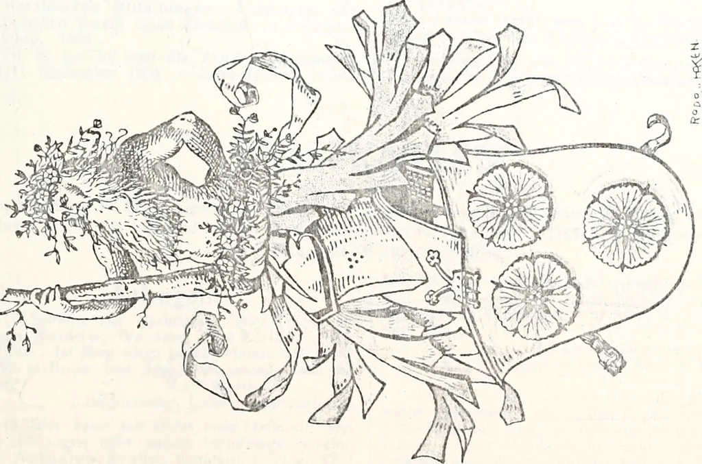An illustration from Archiv für Stamm- und Wappenkunde, 1903, leaf 226
