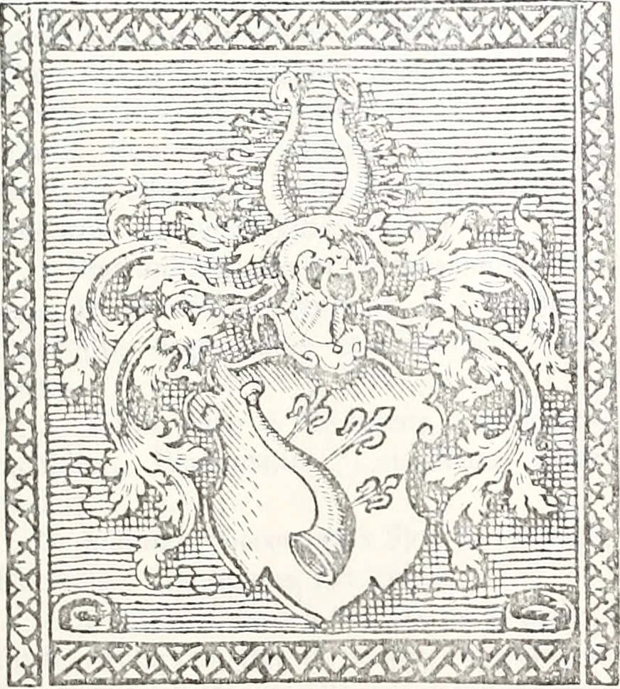 An illustration from Archiv für Stamm- und Wappenkunde, 1903, leaf 256