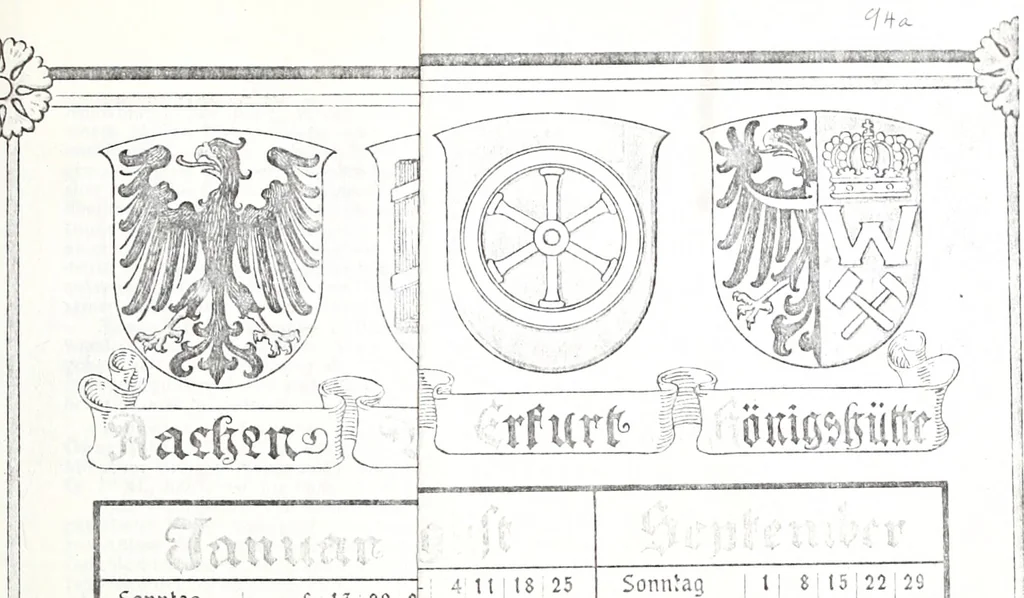 An illustration from Archiv für Stamm- und Wappenkunde, 1903, leaf 262