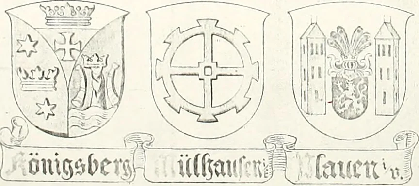 An illustration from Archiv für Stamm- und Wappenkunde, 1903, leaf 264