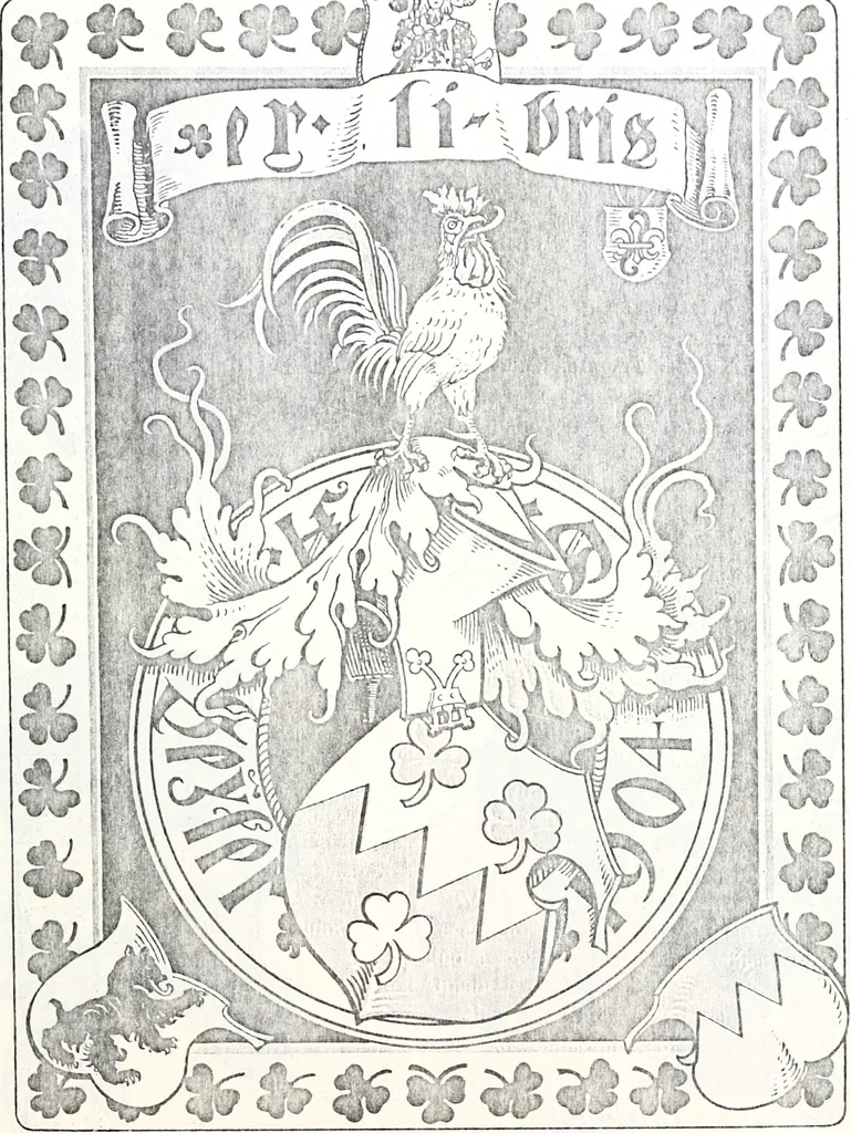 An illustration from Archiv für Stamm- und Wappenkunde, 1903, leaf 328
