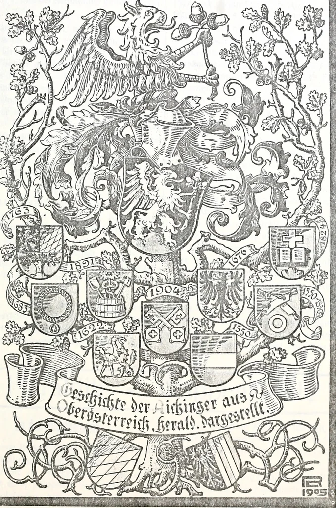 An illustration from Archiv für Stamm- und Wappenkunde, 1903, leaf 400