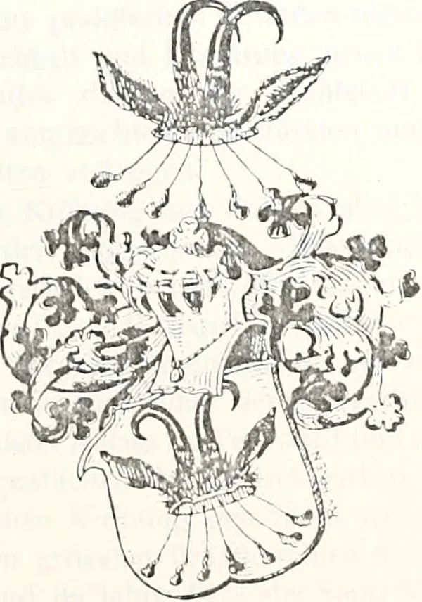 An illustration from Archiv für Stamm- und Wappenkunde, 1903, leaf 404