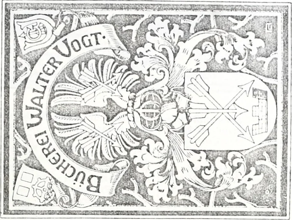 An illustration from Archiv für Stamm- und Wappenkunde, 1903, leaf 482