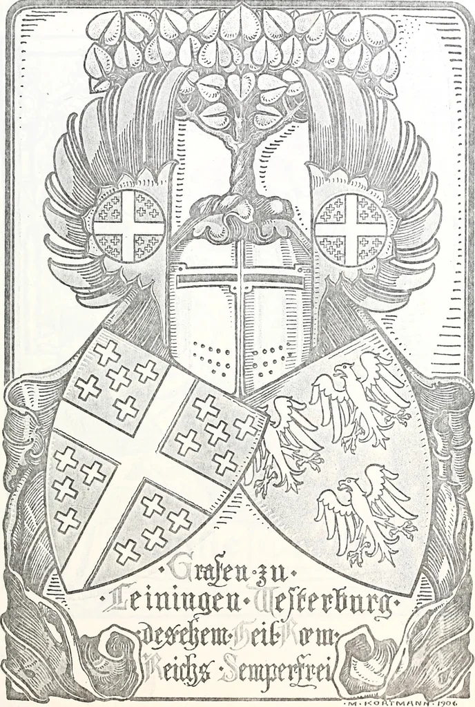 An illustration from Archiv für Stamm- und Wappenkunde, 1903, leaf 74