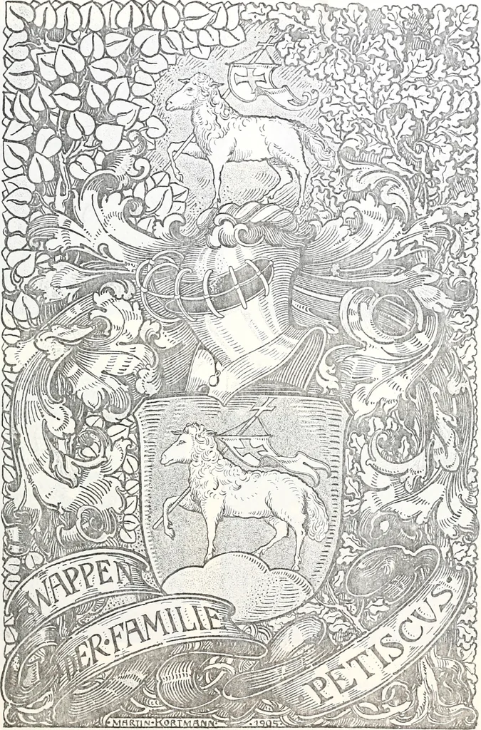 An illustration from Archiv für Stamm- und Wappenkunde, 1903, leaf 78