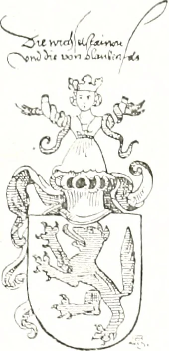 An illustration from Archiv für Stamm- und Wappenkunde, 1903, leaf 150