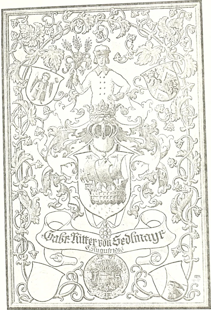 An illustration from Archiv für Stamm- und Wappenkunde, 1903, leaf 164