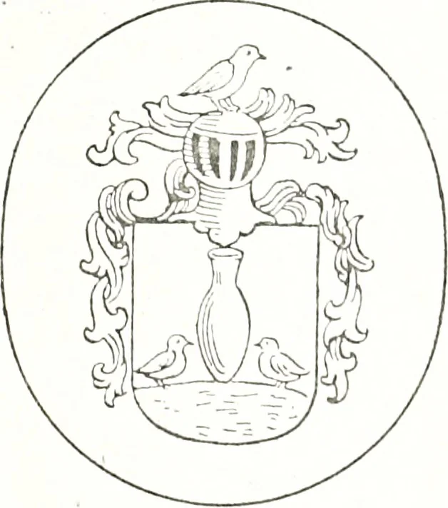 An illustration from Archiv für Stamm- und Wappenkunde, 1903, leaf 334