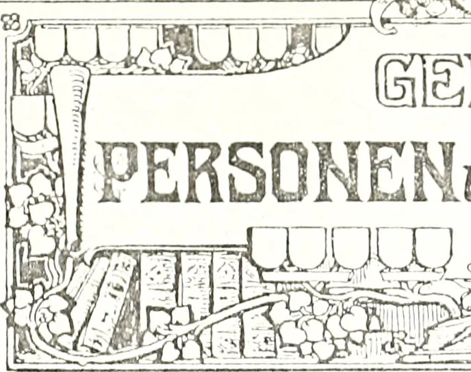 An illustration from Archiv für Stamm- und Wappenkunde, 1903, leaf 64
