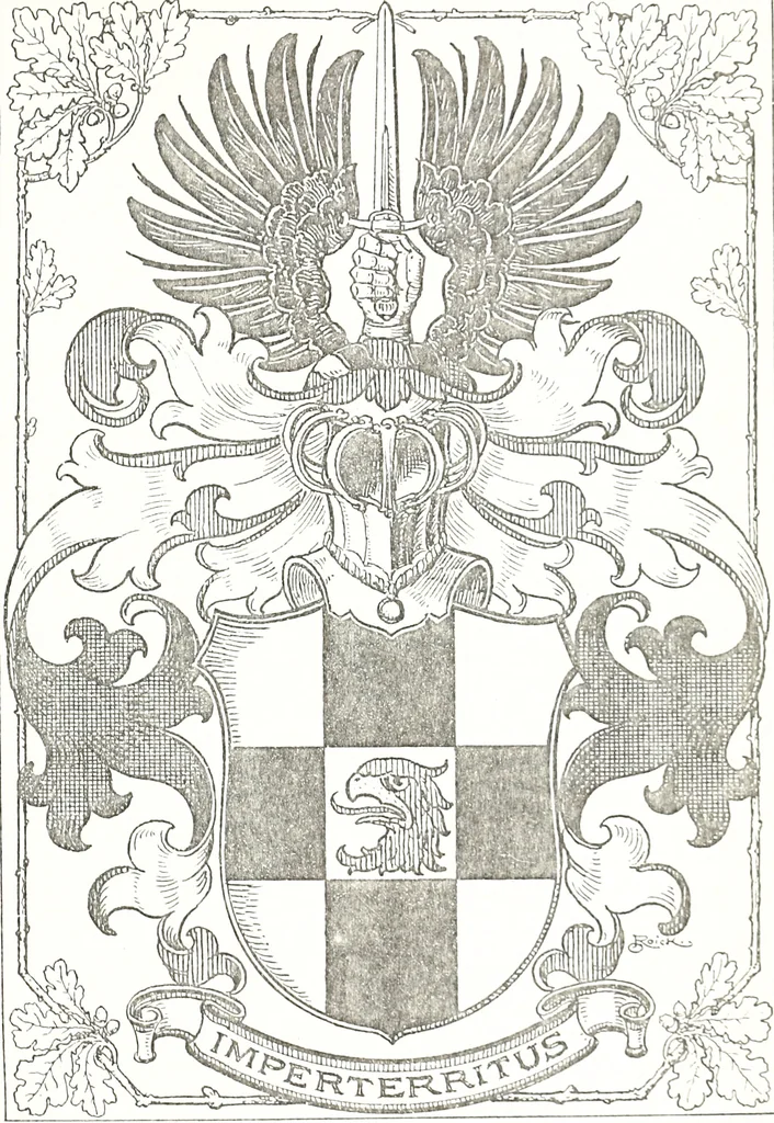 An illustration from Archiv für Stamm- und Wappenkunde, 1903, leaf 96