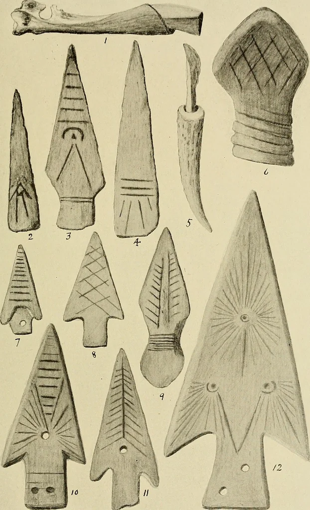An illustration from Archæology and false antiquities, 1906, leaf 254