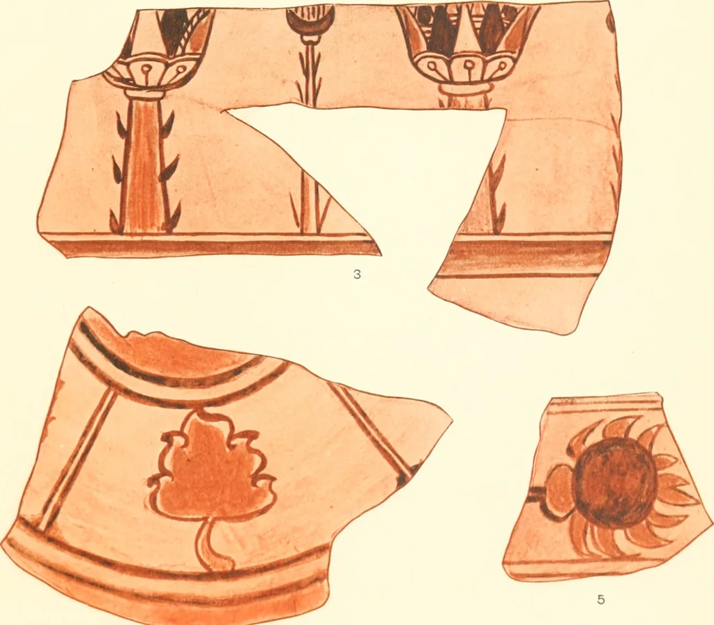 An illustration from Areika, 1909, leaf 118
