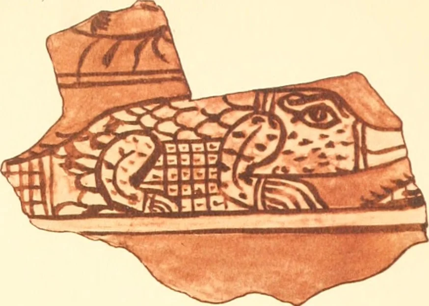 An illustration from Areika, 1909, leaf 122