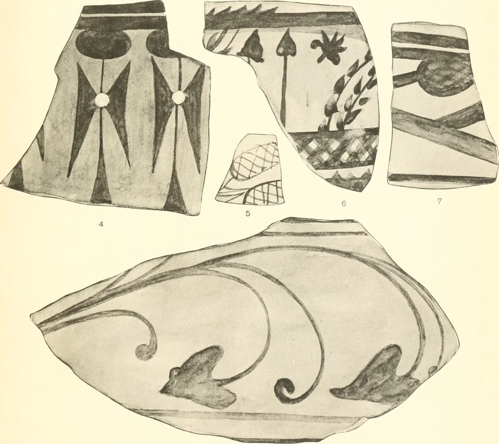 An illustration from Areika, 1909, leaf 126